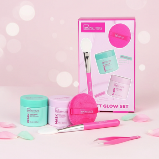 IDC INSTITUTE GLISSY FACE MASKS SET