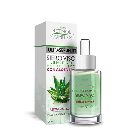 RETINOL COMPLEX SIERO VISO LENITIVO PROTETTIVO CON ALOE VERA ANTIRUGHE