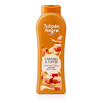 TULIPAN NEGRO BAGNOSCHIUMA CARAMEL E TOFFEE 650 ML