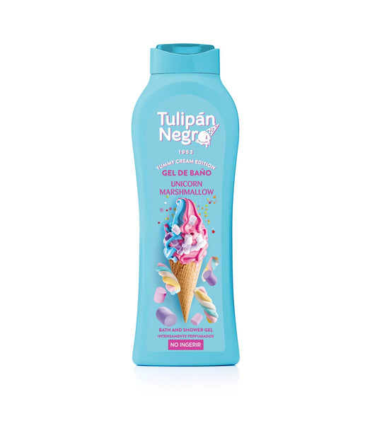 TULIPAN NEGRO BAGNOSCHIUMA GELATO UNICORNO MARSHMALLOW 650 ML