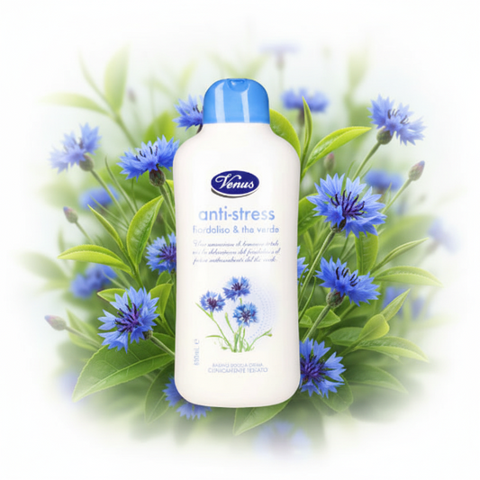 VENUS BAGNO DOCCIA ANTI-STRESS FIORDALISO THE VERDE 650 ML