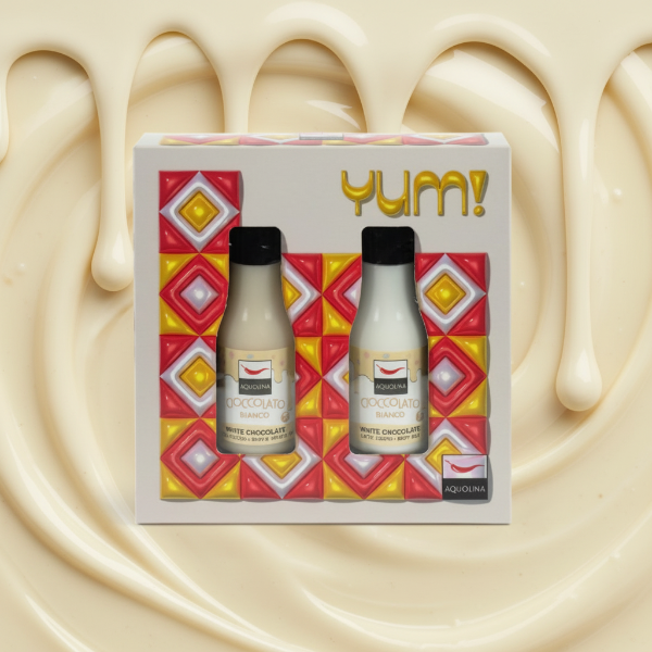 AQUOLINA CONFEZIONE REGALO YUM CIOCCOLATO BIANCO